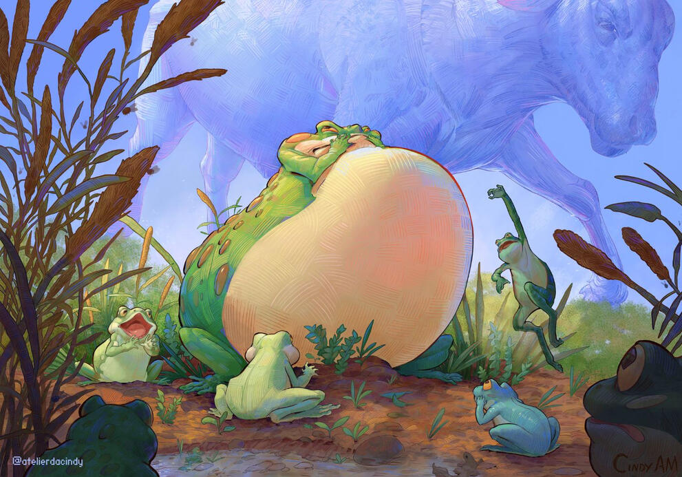 The Frogs and the Ox